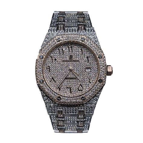 fake diamond ap watch|false audemars piguet.